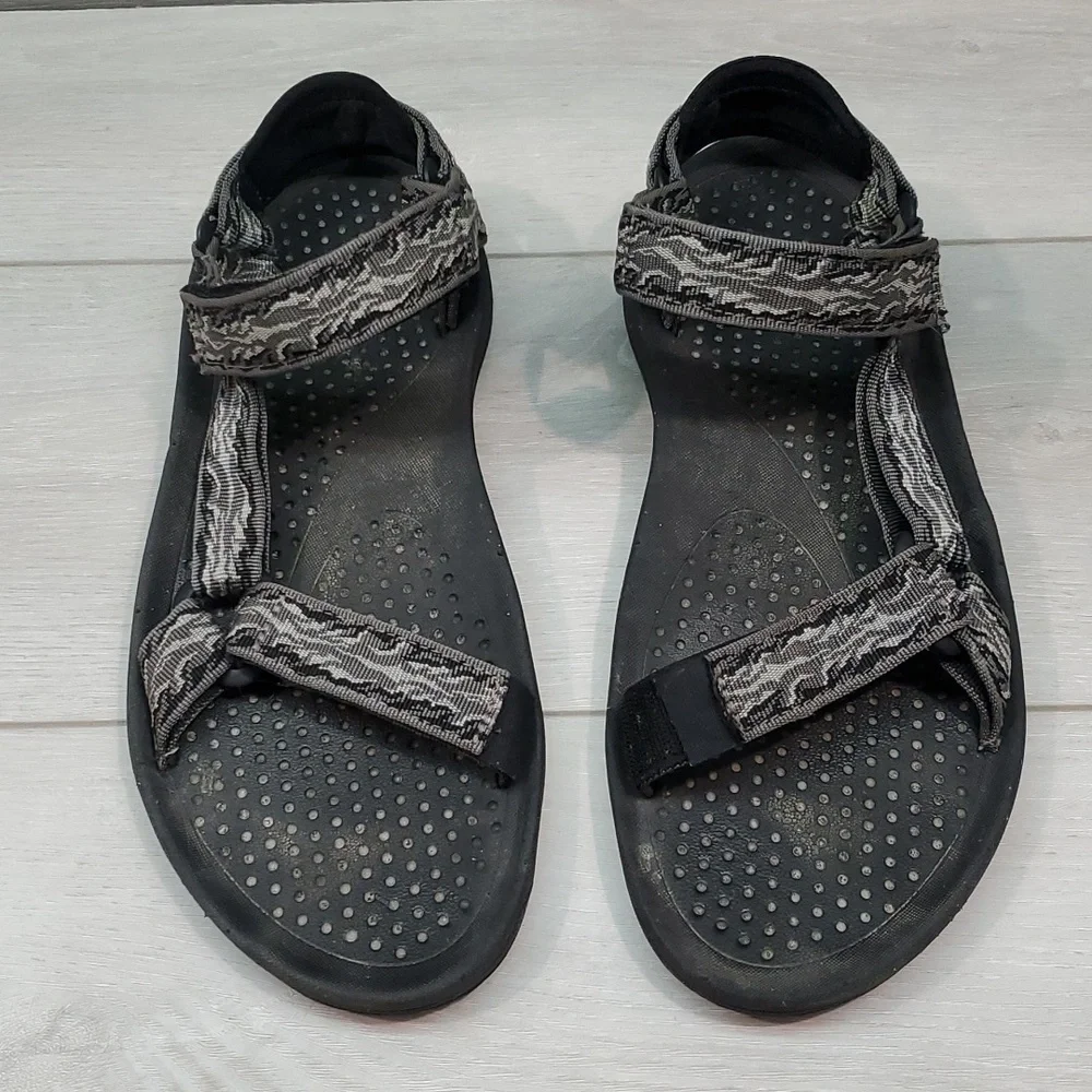 Teva Mens 6502 Outdoor Hiking Hook&loop Sandals shoes sz 10